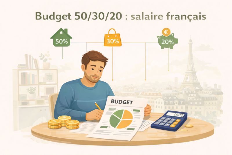 Budget 50/30/20 : exemple concret avec un salaire français