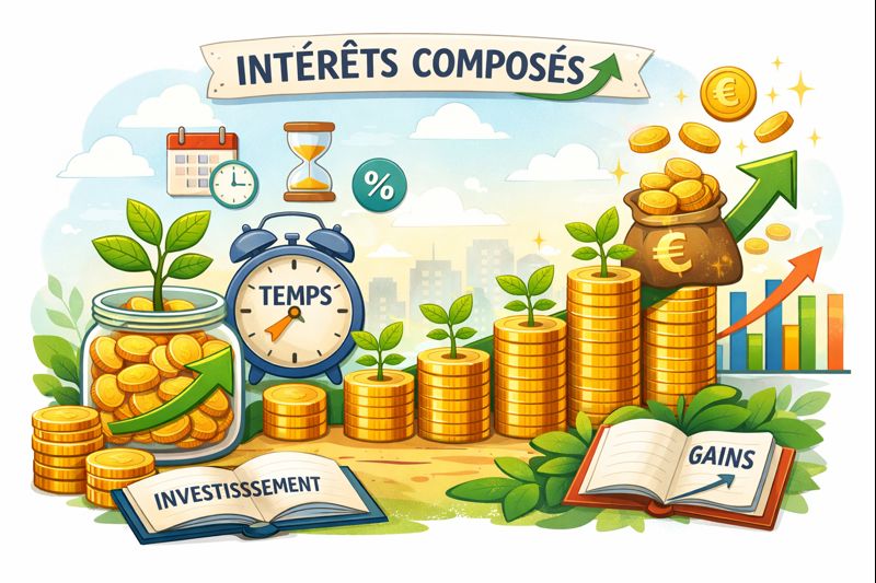 Intérêts Composés en France en 2026 : Comment multiplier mon épargne