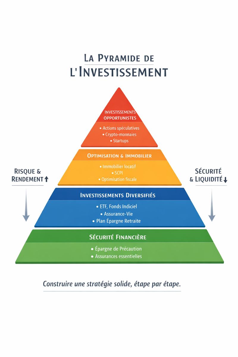 La pyramide de l’investissement : construire une stratégie solide, étape par étape